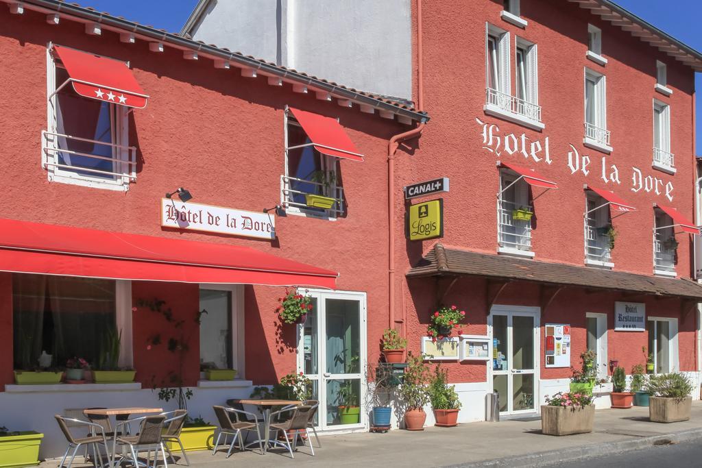 Logis Hotel Restaurant De La Dore Vertolaye ภายนอก รูปภาพ
